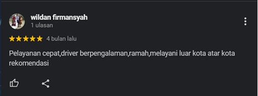 Review pelanggan sewa ambulance Semarang 2